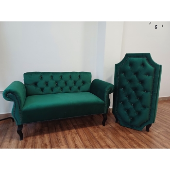 Sofa kanapa tapicerowana dwuosobowa -100 kolorów