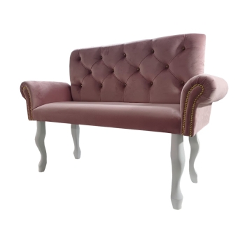 Ławka tapicerowana dwuosobowa -100 kolorów