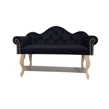 Ławka tapicerowana dwuosobowa -100 kolorów