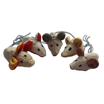 Zabawka myszka dla kota zestaw