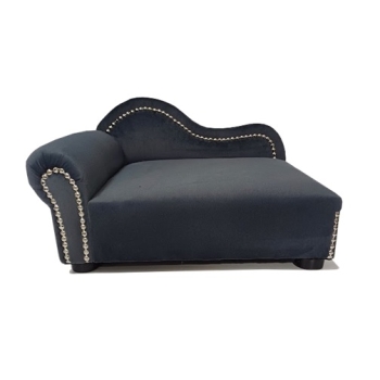 Grafitowe legowisko kanapa dla psa kota