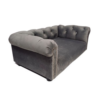 Duże legowisko kanapa Chesterfield glamour dla psa kota XXL 100 kolorów