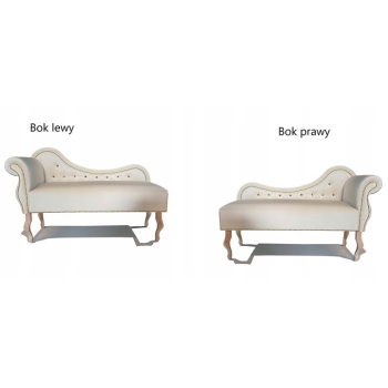 Szezlong ławka dwuosobowa - 100 kolorów do wyboru