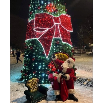 Fotel tron mikołajowy Eventy imprezy dla dzieci i dorosłych -100 kolorów