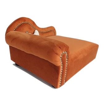 Miedziane legowisko kanapa dla psa kota