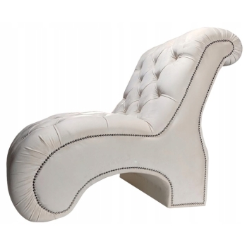 Fotel szezlong glamour - 100 kolorów do wyboru