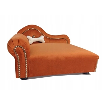 Miedziane legowisko kanapa dla psa kota