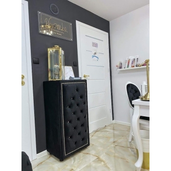 Mała recepcja fryzjerska kosmetyczna Lada do butiku 100 kolorów