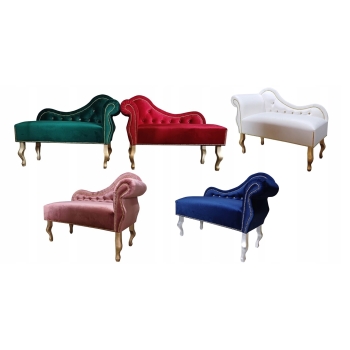 Szezlong ławka tapicerowana - 100 kolorów do wyboru