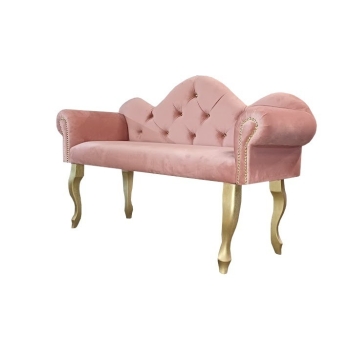 Ławka tapicerowana dwuosobowa -100 kolorów