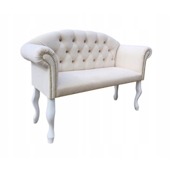 Ławka tapicerowana dwuosobowa -100 kolorów