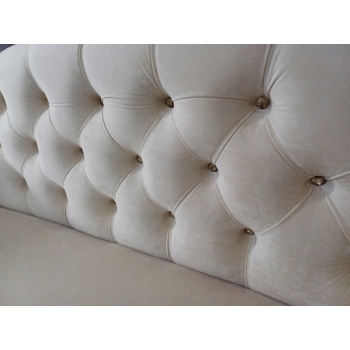 Ławka tapicerowana dwuosobowa -100 kolorów