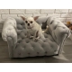 Legowisko kanapa Chesterfield glamour dla psa kota 100 kolorów