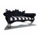 Sofa kanapa glamour styl retro - 100 kolorów